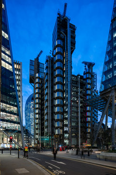 Lloyd's Building and the Cheesegrater