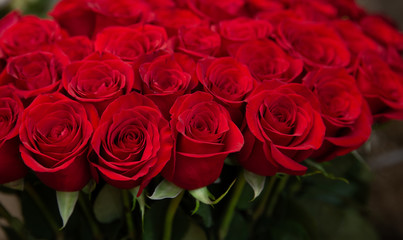 Bouquet with flower blossom. Floral background. Shallow depth photo. Soft toned colors.