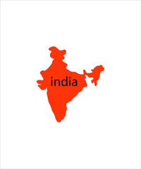 india map icon,vector best flat design icon.
