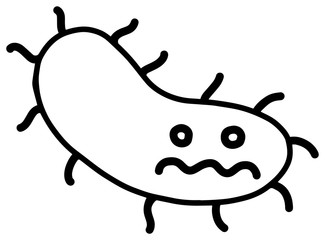 ばい菌のイラスト
