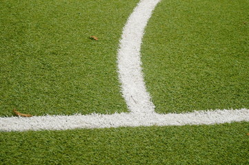 Fototapeta premium Small football training ground