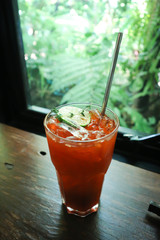 lemon tea or cold brew coffee