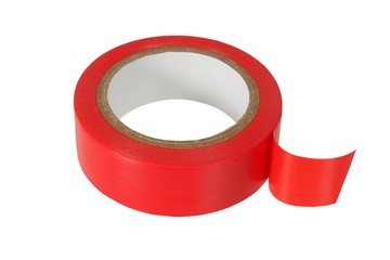 Red insulating tape