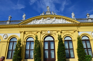 Fototapeta na wymiar The Orangerie castle in Kassel, Germany