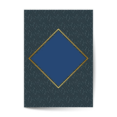 Ornament pattern page cover layouts for wedding, menu, book template design