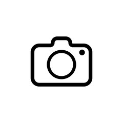 Cute Camera Icon Vector Design Template