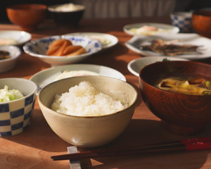 いつもの普通のご飯