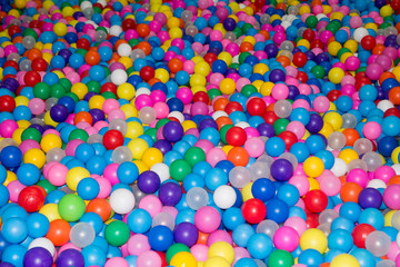 Fototapeta na wymiar colorful balls for children’s pool for background