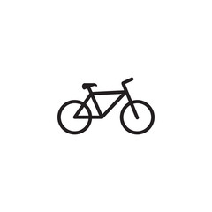 Fototapeta premium bike icon design vector logo template EPS 10