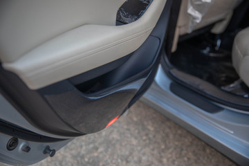 Fototapeta na wymiar Mazda 6 2019 model Interior, Japanese Car, Luxury Sedan, Jeddah, Saudi Arabia, August 2019