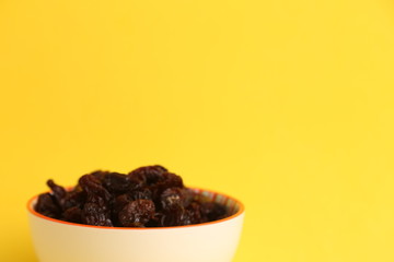 food, black raisins from Spain