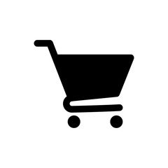 cart shopping icon design vector logo template EPS 10
