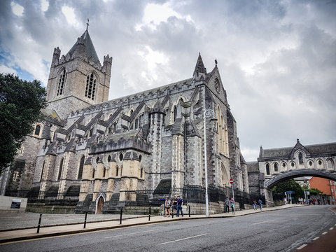 Christ Church Cathedral in Dublin, Ireland