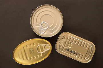 Konservendosen mit Fisch