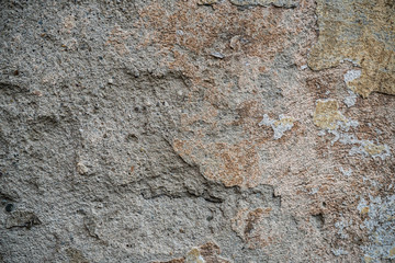 Texture of an old wall covered with paint. Background image of a worn paint coated surface