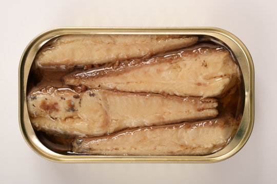 Sardinen in &Ouml;l in der Dose