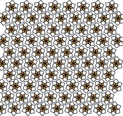 Pattern design illustration for Fabric