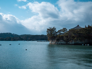 瑞巌寺の五大堂。宮城県の松島にある仏堂。