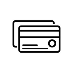 Best Credit Card Icon Vector Design Template