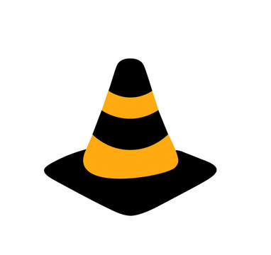 vlc road block design illustration
