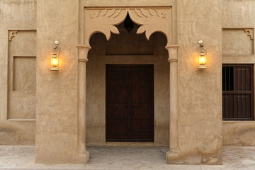 Fototapeta na wymiar Al Fahidi Historical District