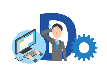 PDCAサイクル　PDCA 　実行　行動　作業