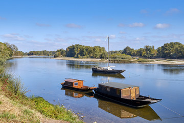 Image of the River Loire, at Les Sablons, France