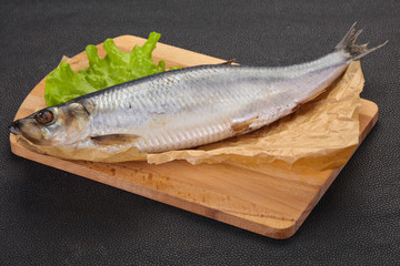 Salted herring fish