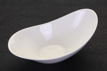 White porcelain bowl
