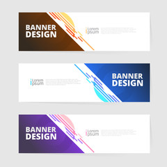 Vector abstract design background texture  banner template. 