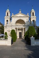 Fototapeta na wymiar St Anne Church In Wilanow, Warsaw