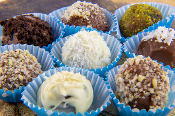 Various Chocolates in the paper