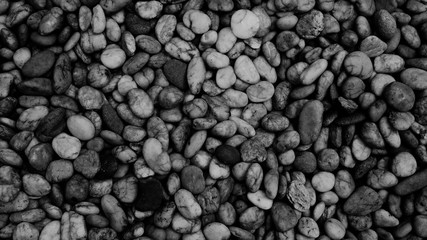 black stones background, pebble beach stone