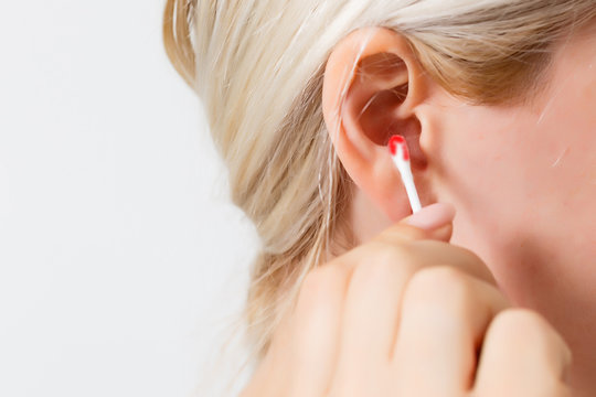 ear stick with blood problems with ears in children and adults from the ear is bleeding