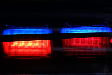 Graphic elements photographed in the studio with flash light