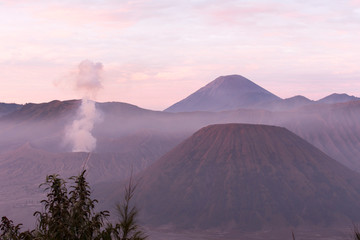 A landscape in Indonesia