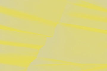 Yellow gradient abstract background with paper waves.