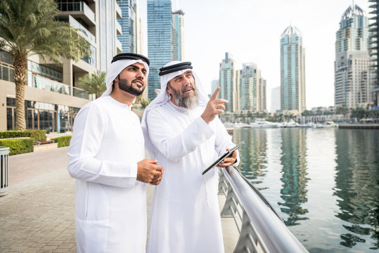 Businessmen in Dubai