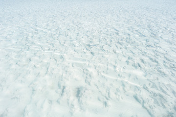Natural background with pure water in lake.