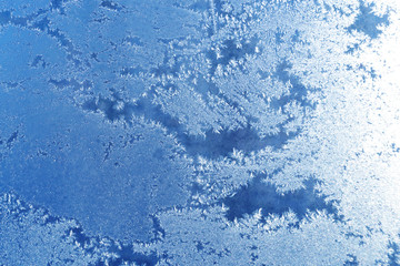 blue frost background