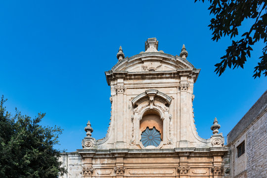 San Domenico Church. Putignano, Italy