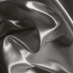 Fototapeta na wymiar Elegant satin silk background, close-up