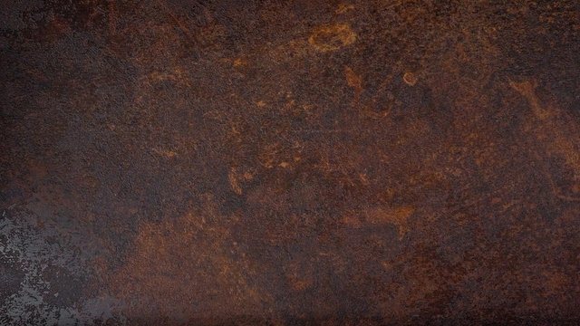 Rusty grunge dark metal texture background