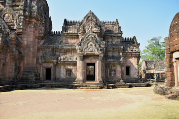 Fototapeta na wymiar Ancient khmer temple Phanom Rung