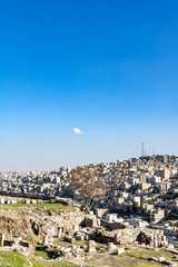 Temple of Hercules in Amman Citadel, Amman, Jordan
