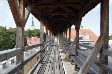 Streets of old town Tallinn