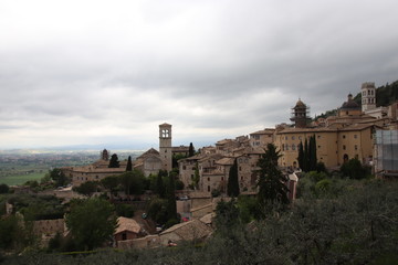 view of castle-like structure in distance