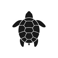 Obraz premium Sea turtle icon. Vector illustration isolated o white background