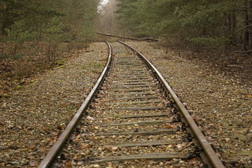 Fototapeta premium Alte Gleise