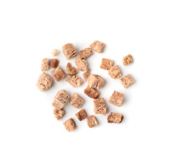 Dry Chopped Meat for Ramen Noodles Top View